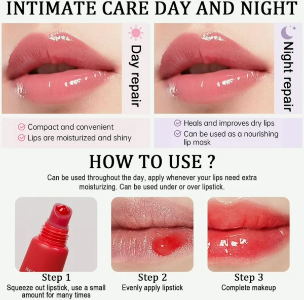 Lip Butter Hydrating Mask, Day/Night Use, Vanilla Beige