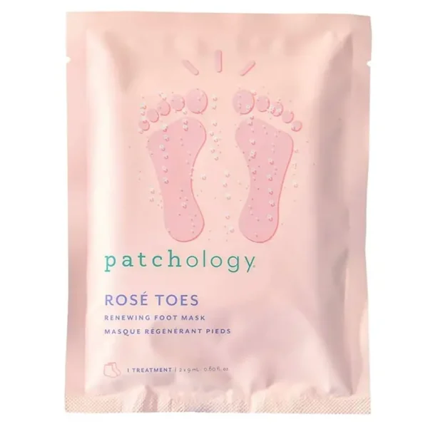 Moisturizing Butter Feet Mask with Berry Scent - Patchology Rosé Toes