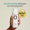 Nutrafol's Moisturizing Shampoo for Thinning Hair, Sulfate-Free, 8.1 Container