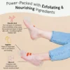 Top-rated Foot Peeling Masks - 4 Sets Unscented