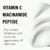 Label Vitamin C + Peptide Eye Cream, No Scent, 0.5 oz