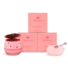 Beeswax Strawberry Lip Balm with Hydrating Vitamin E and Honey