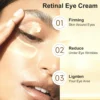 Portable Vitamin A Eye Cream Balm for Under-Eye Bags & Puffiness
